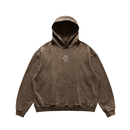 Unisex Heavyweight Snow Wash Hoodie Angelo