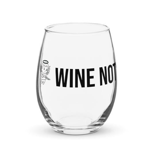 Steamless wine glass