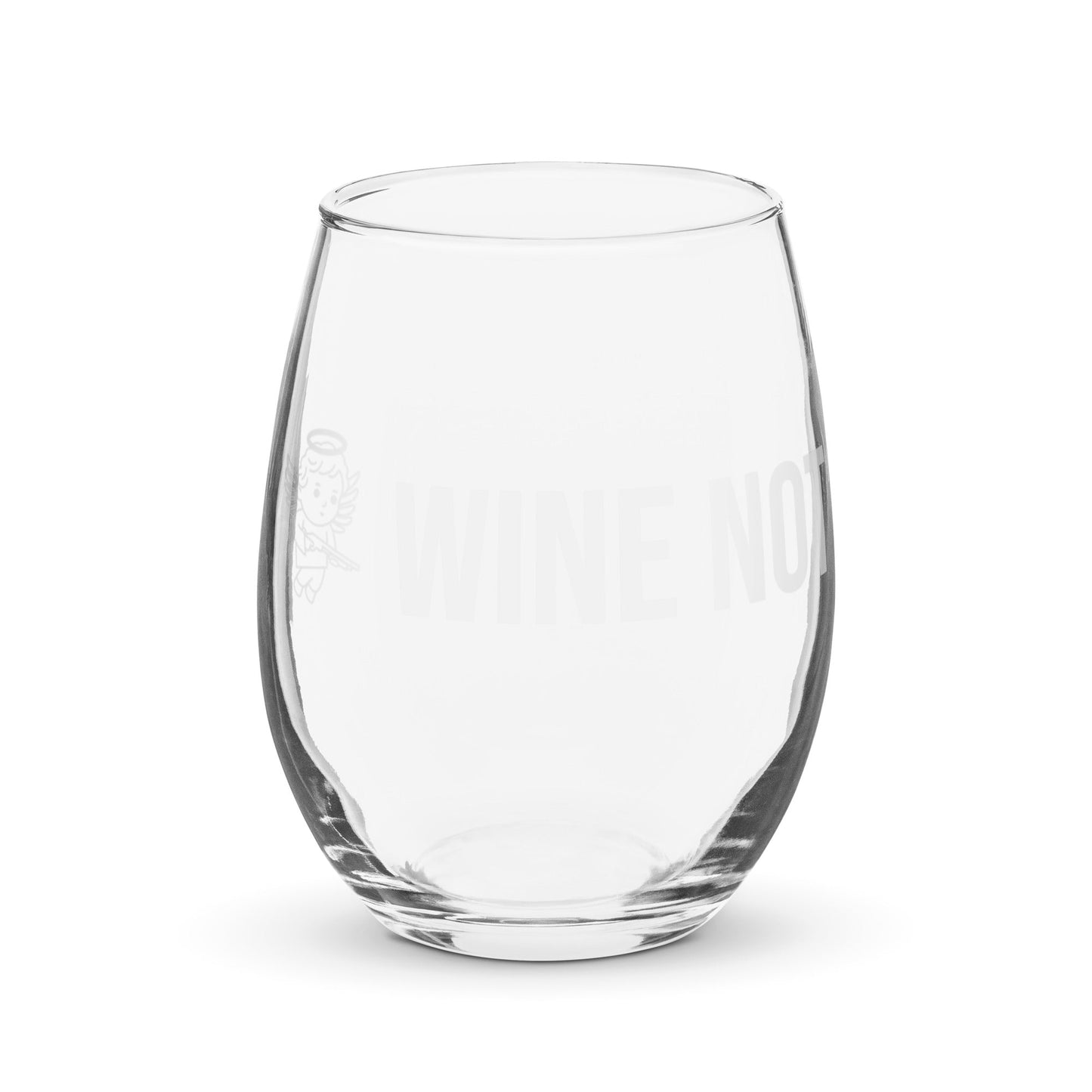 Steamless wine glass